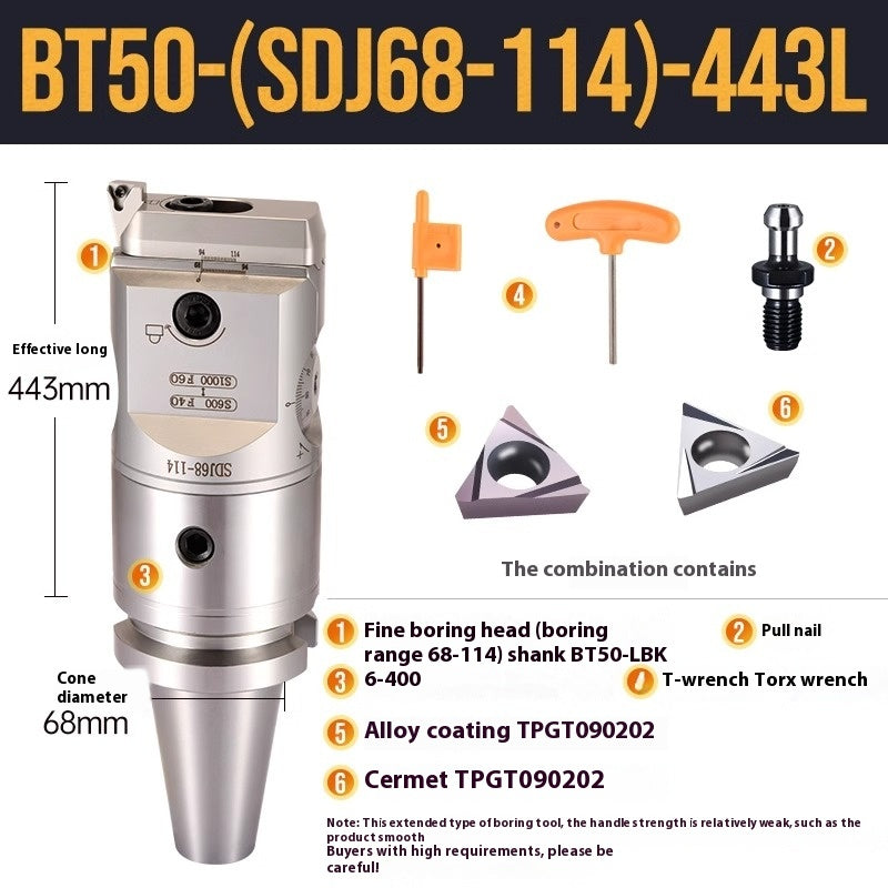 1072-SDJ Fine Boring Tools Fine Boring Heads Adjustable BT40 Fine Boring Tools Set Machining Center Small Bore Fine Boring Tools Shandong Denso Pricision Tools Co.,Ltd.